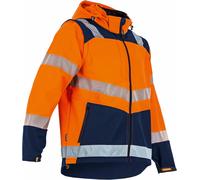 Veste sotfshell haute visibilité manche amovible orange taille 5 LMA LEBEURRE 2266-5