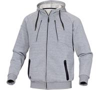 Veste sweat molleton gris clair TXL DELTA PLUS ANZIOGRXG