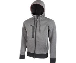 Veste sweat-shirt U-Power Tasty, couleur:grey meteorite, taille:S
