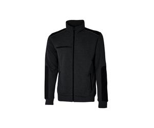Veste sweat U-Power Snug, couleur : noir carbone, taille : L