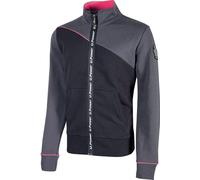 Veste sweat U-Power Uranus, couleur : gris fuchsia, taille : S