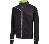 Veste sweat U-Power Uranus, couleur : noir carbone, taille : S