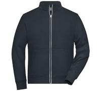 Veste Sweat Zippée Workwear - Homme - Jn1810 - Gris Carbone