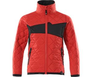 Veste thermique pour enfants rouge/noir, taille 128 MASCOT 18915-318-20209