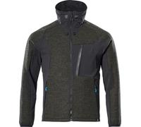 Mascot Workwear Veste en tricot zippée Advanced 17105-309 Triple couche Vert S