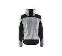 Veste tricotée grise et noire à capuche Blaklader 4930 - 493021179099 XXL