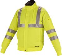 Makita Gilet de protection pour batterie Makita, jaune, taille M (DFJ214ZM) Quantité:1