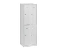 Vestiaire Eco - 2 colonnes/4 cases monobloc