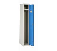 Vestiaire industrie AKAZE propre 1 colonne - H180cm x L30cm x P50cm - CVP311DSP