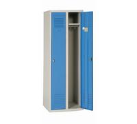 Vestiaire industrie AKAZE propre 3 colonne - H180cm x L90cm x P50cm - CVP313DSP