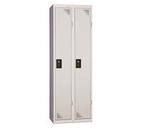 Vestiaire Industrie Propre - en kit - Gris - 2 colonnes - Largeur 60cm