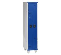 Vestiaire Porte L - 1 colonne 40 cm - Bleu