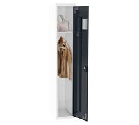 Vestiaire standard - 1 colonne/industrie propre - Elément suivant - gris anthracite