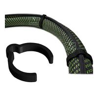 Vestigia - Clips de câble compatibles avec Festool CT CTL Mini/Midi Makita Bosch tuyau d'extraction de poussière 33/34 mm D27 D36 clips de fil lisses antistatiques (D36-38/43mm, Noir)