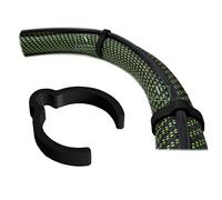 Vestigia® - Clips de Câble et Tuyau Compatibles avec Festool CT CTL Mini/Midi Makita Bosch Aspirateur de Poussière Tuyau 33/35mm ID27 Clips de Fil Lisse Antistatique Aspiration (D27-33/34mm, Noir)