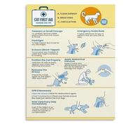 Vet Emergency Poster Pet First Aid