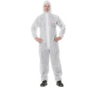 Combinaison de protection 3M 4500 W, blanc, CE, taille L, matériel polypropylène, extrémité élastifiée x20 morceau
