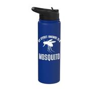 Vêtements anti-moustiques amusants | Superbe design pour les amateurs de moustiques Stainless Steel Insulated Water Bottle