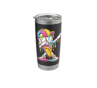 Vêtements de crème glacée Baseball Dabbing Drip Drip pour jeunes Gobelet isotherme en acier inoxydable double paroi