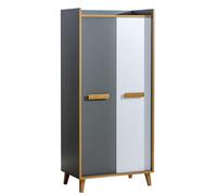 Vêtements modernes en bois pour enfants et adolescents Armoire Penderie
