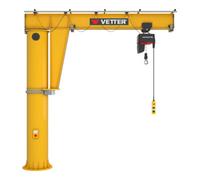 VETTER Krantechnik Vetter Grue à colonne pivotante MEISTER système d’ancrage composite palan électrique 500kg, 6,0m Quantité:1