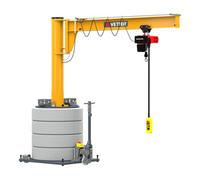 VETTER Krantechnik Vetter Grue colonne mobile MOBILUS MOB12-AS2,5-3,0, palan électrique 250 kg, 3,0 m Quantité:1