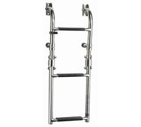 Vetus Échelle De Bain Inox 3 Marches Pour Montage Sur Tableau Arrière