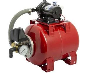 Vetus Système d'eau sous pression Pour eau douce 19l 12v Rouge Rouge One Size
