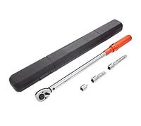 VEVOR 1/2 ynamométrique Mécanique e Torsion 34-340 N.m Précision ±3 liquet Réglable 72 Dents Contre Surcouple avec Adaptateur 6,35 mm Rallonge 76,2/127 mm Kit d’Entretien Auto Moto