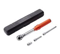 VEVOR 1/4 ynamométrique Mécanique e Torsion 2,3-23 N.m Précision ±3 liquet Réglable 72 Dents Contre Surcouple avec Adaptateurs et Rallonge de 127 mm Kit d’Entretien pour Auto Moto