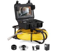 VEVOR 120m 9 "Caméra tube Caméra canal Caméra d'inspection Endoscope 720P 6Std.