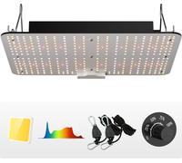 VEVOR 150W Lampe pour plantes LED à intensité variable 30x40x12cm Lampe pour plantes 50,000 heures plein spectre 19000lm flux lumineux Lampe de croissance 760nm longueur d'onde infrarouge Lumière pour