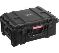 VEVOR 2,5 cu. ft. valise rigide, valise trolley rigide, housse de protection étanche IP67 avec 4 clips, 4 trous pour cadenas et inserts en mousse