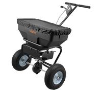 VEVOR 2036 - Blanc/Noir - 59 kg - Épandeur à pousser 0-3,66 m