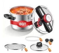 VEVOR 22cm/6L - 6 L - Inox 304