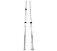 VEVOR Rail de Guidage Linéaire SBR20 2200 mm 2PCS Rails Linéaires 2200 mm 4PCS Blocs Roulement SBR20UU Kit Glissières à Roulement Linéaire pour Machines Automatisées Routeurs CNC Tours Imprimante 3D