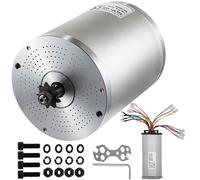 VEVOR 3000 W 72 V moteur sans balais, moteur de scooter électrique avec 4900 tr/min régulateur haute vitesse pour mini moto, quad et karting
