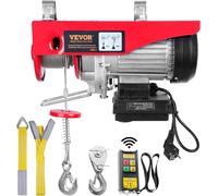 VEVOR 400-800LBS Treuil électrique Treuil motorisé Palan à câble avec télécommande
