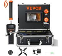 VEVOR 40m 7 "Caméra tube Caméra canal Caméra d'inspection Caméra endoscopique Localisateur