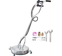 VEVOR 465 mm Nettoyeur haute pression, Nettoyeur de surface, Nettoyeur de surface en inox, Max. Pression 4000 PSI, raccord rapide 3/8, pour béton, terrasse, trottoirs