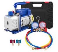 VEVOR Pompe à vide 220 V 50 Hz Pompe à vide pour appareils à vide Pompe 1720 U Refrigerant Vacuum Pump