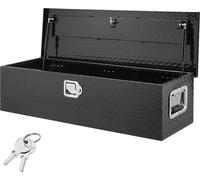VEVOR 990 x 330 x 254 mm Caisse à outils pour surface de chargement de camion, verrouillable 83 L Truckbox Caisse à outils de rangement, capacité de charge 39 kg Caisse à outils Organisateur pour camp