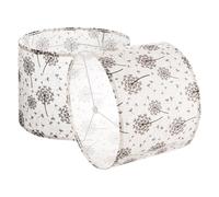 VEVOR Abat-jour tambour, 2 pcs, 33x33x25 cm, abat-jour de remplacement moyen en lin pour lampes de table et lampadaires, housse ronde pour lampe de chevet, assemblage facile, motif pissenlit clair