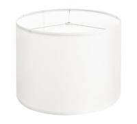 VEVOR Abat-jour tambour, 330 x 330 x 250 mm, abat-jour de remplacement moyen en lin pour lampes de table, lampadaires et suspensions, housse de rechange pour lampe, assemblage facile, lin blanc cassé