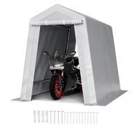 Abri de Jardin-VEVOR-183 x 245 cm-Tente de Rangement-Abri de Stockage Portable Robuste-Garage Extérieur pour Motos-Vélos