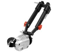 VEVOR Accessoire de Cisaille à Tôle Métaux pour Perceuse Électrique, avec Tête Pivotante 360°, Lame Tranchante, pour Acier Galvanisé 1,22 mm, Acier Inoxydable 1 mm, Plaque Aluminium, Plastique, Carton