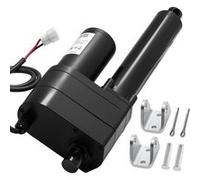 VEVOR Actionneur Linéaire 12V Course 20cm IP65 9000N 0,5cm/s Grand Une Durabilité Noir