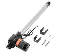 VEVOR Actionneur Linéaire Robuste 12V 400mm 1320lb/6000N 5mm/s Protection IP44