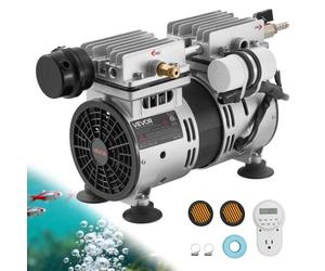 VEVOR Aérateur de Bassin 590 W Système d'Aération Lac jusqu'à 1,2 hectare Pompe à Air Étang Extérieure pour Circulation Oxygène en Eau Profonde, avec Protection Contre Surchauffe, Clapet Anti-retour
