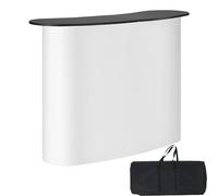 VEVOR Affichage de la Tension de Cadre d'affichage Portable Pop Up Exposition de Commerce Compteur Promotion Pliable Podium Table Stand